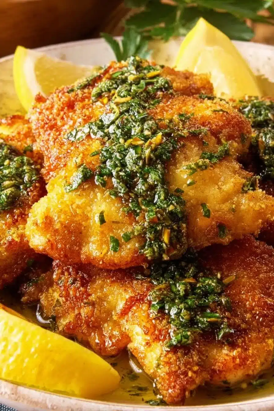 Chicken Salmoriglio