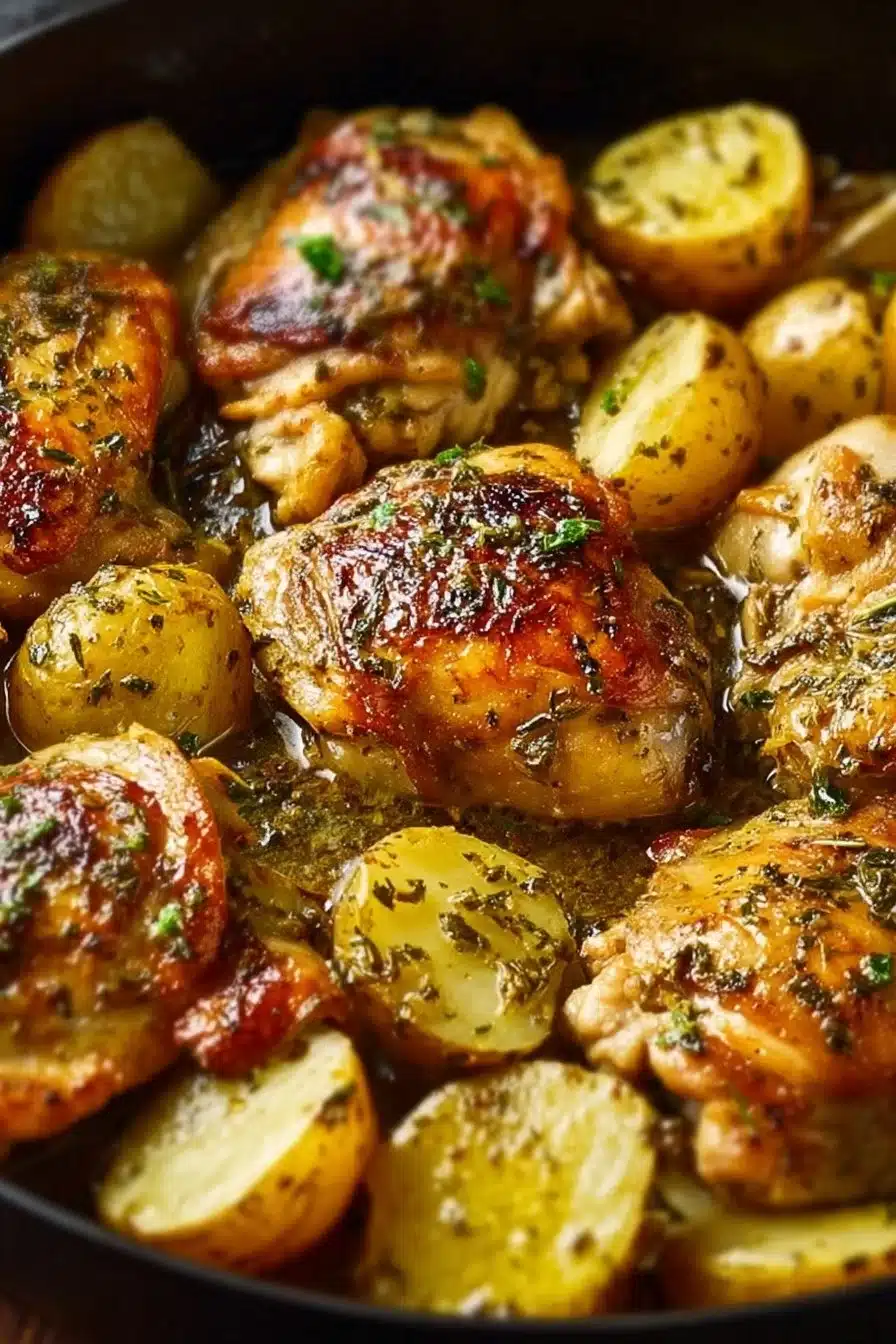 Classic Chicken Vesuvio