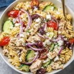 greek chicken pasta salad 150x150 2