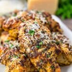 Best Grilled Garlic Parmesan Chicken Recipe 4 grilled garlic parmesan chicken 150x150 1