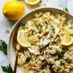 lemon herb chicken pasta salad 150x150 1