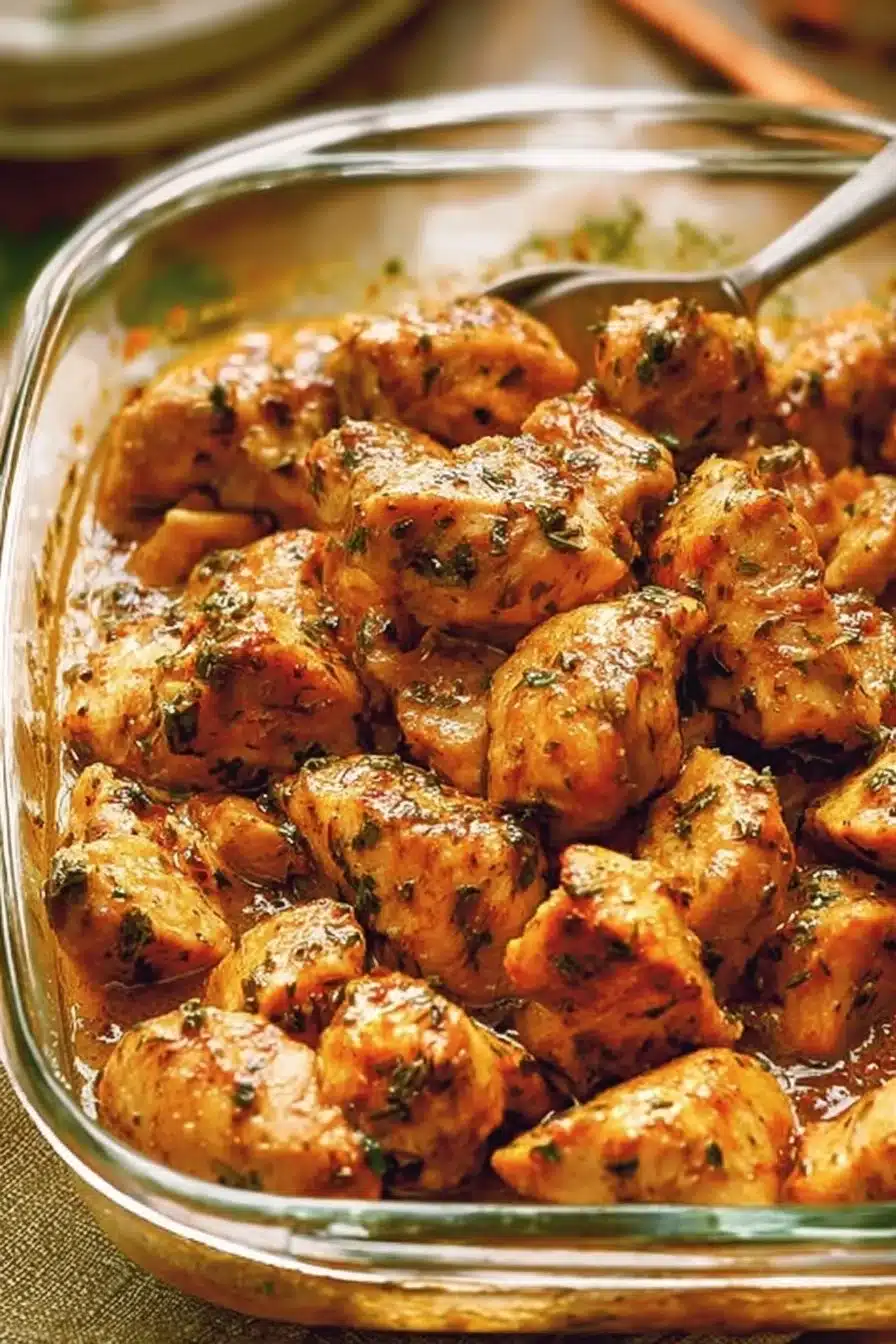 Oven-Baked Chicken Bites
