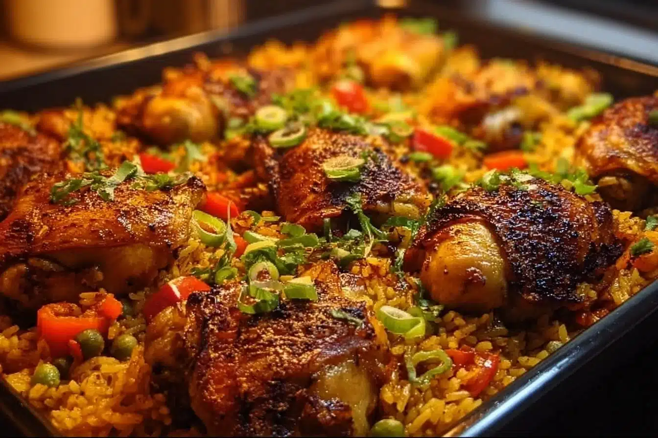 Caribbean Chicken and Rice