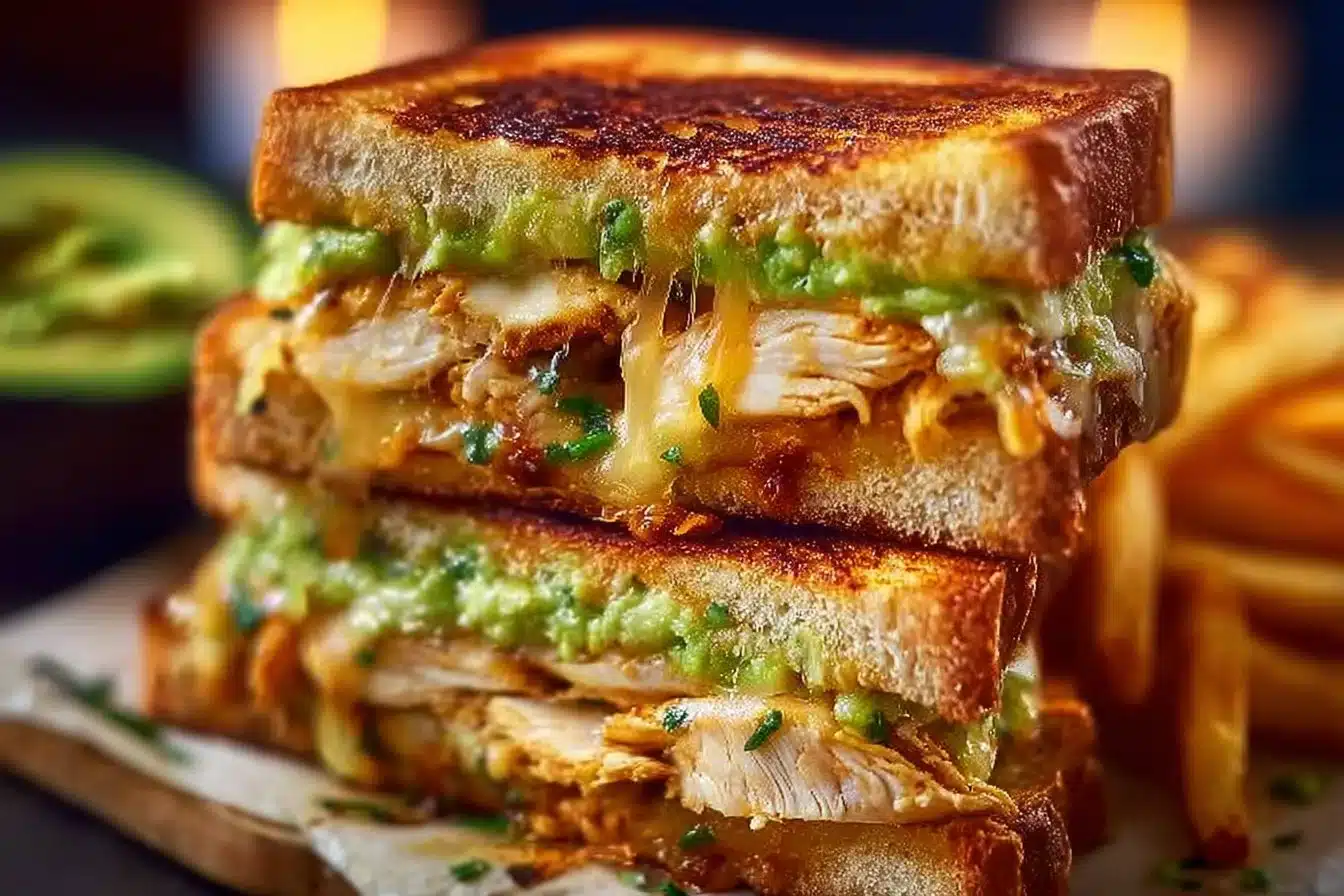 Chicken Avocado Melt Sandwich