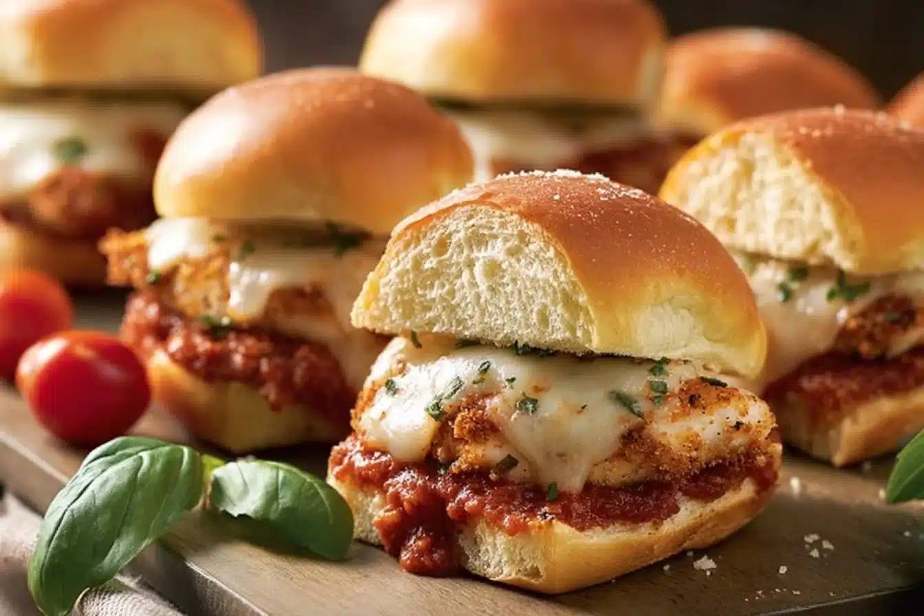 Chicken Parmesan Sliders Recipe