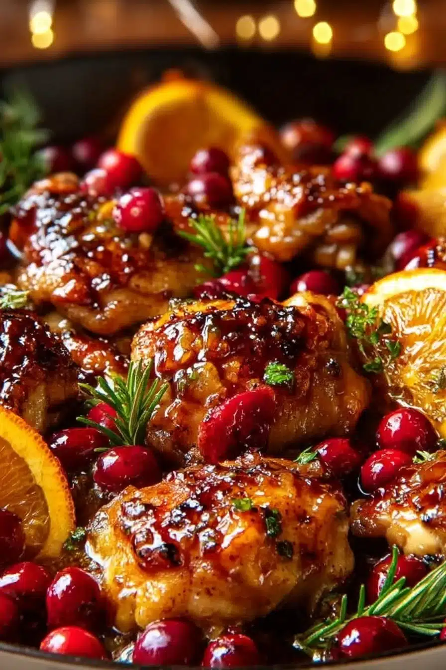 Cranberry Orange Chicken
