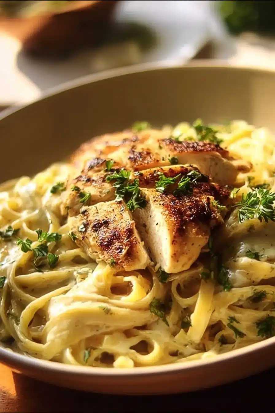 Creamy Chicken Alfredo Recipe
