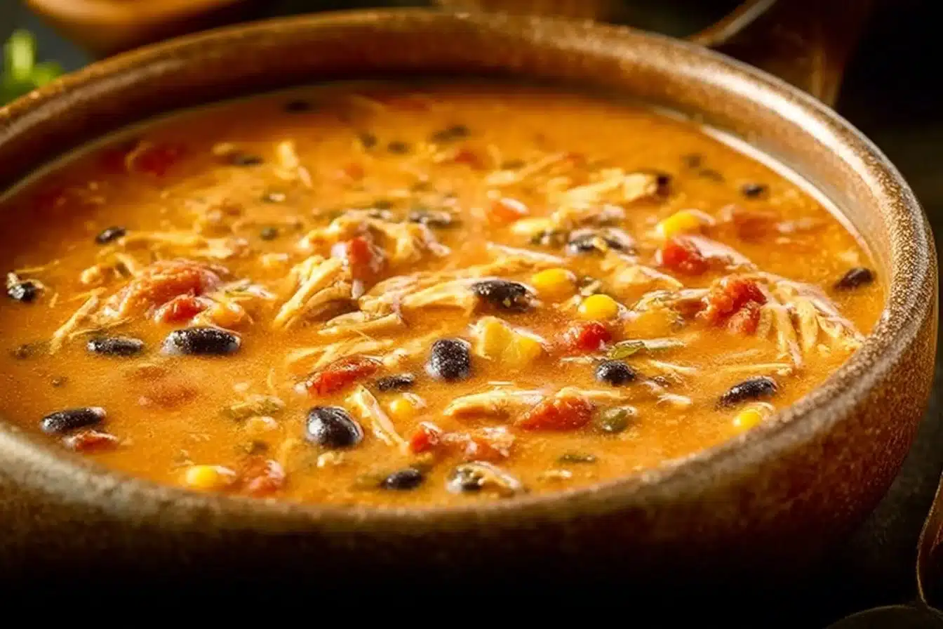 Creamy Chicken Tortilla Soup