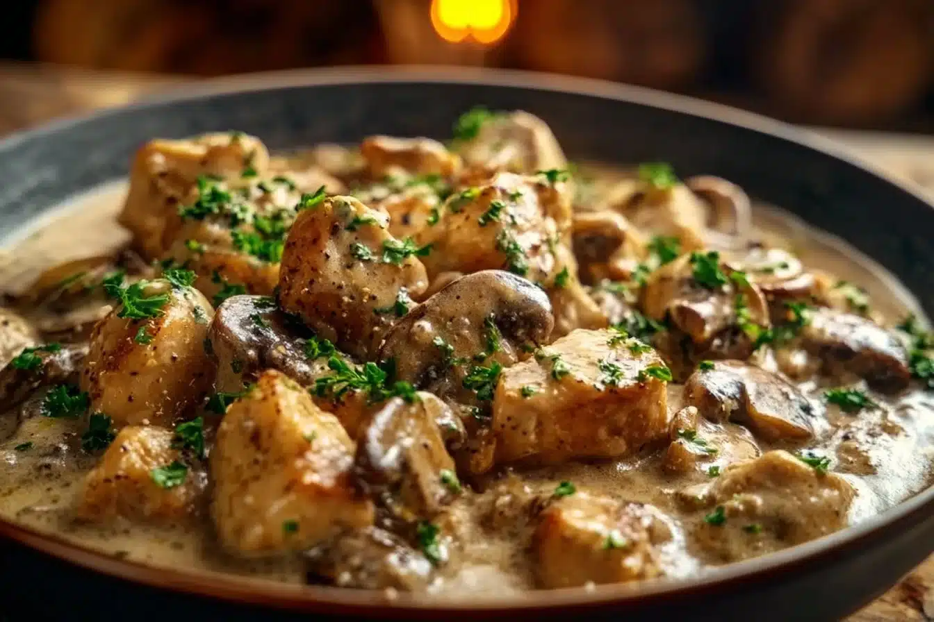 Easy Chicken Stroganoff
