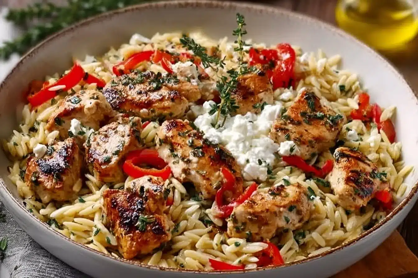 Lemon-Feta Chicken and Orzo: An Amazing Ultimate Recipe