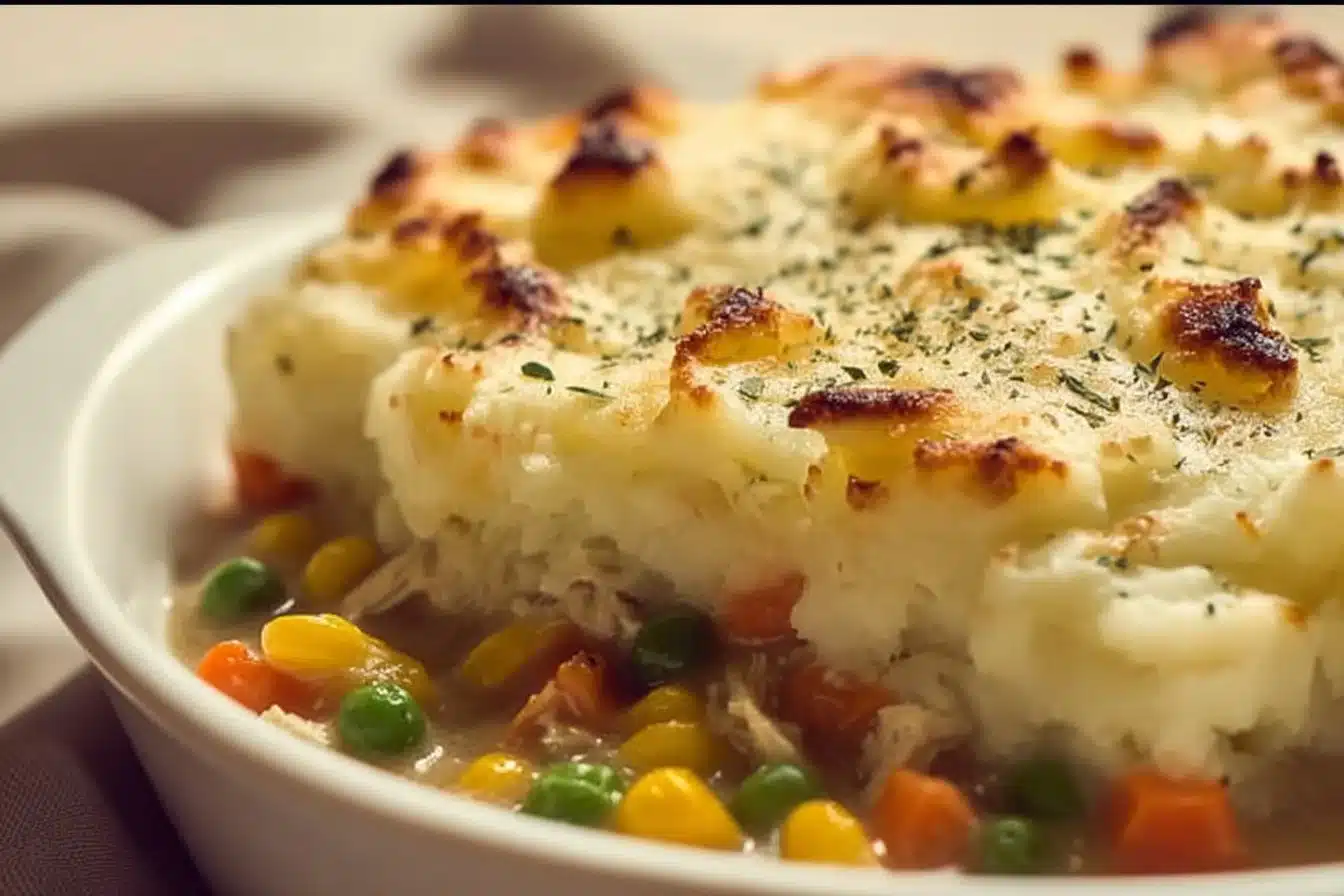Rotisserie Chicken Shepherd’s Pie