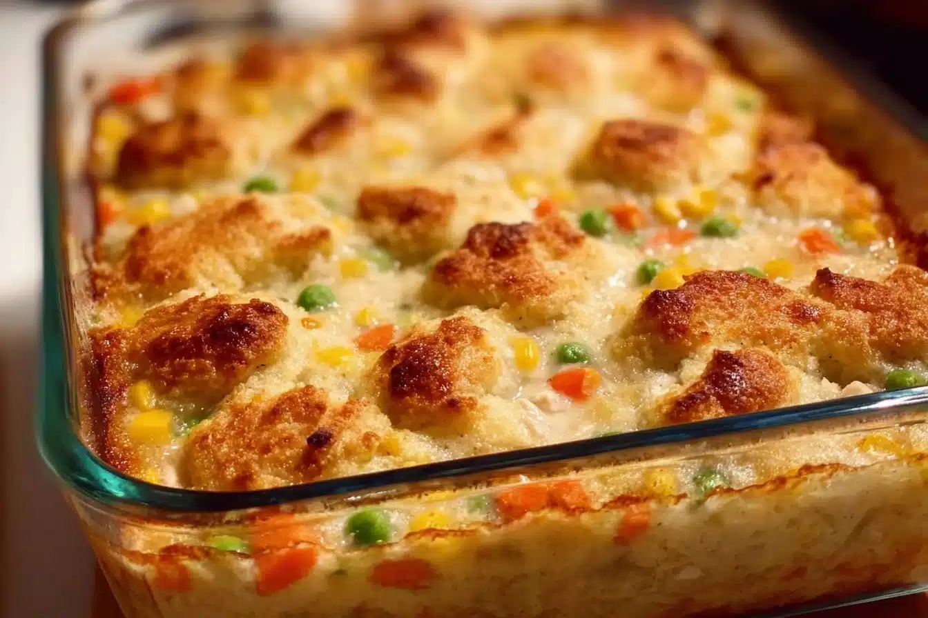 Savory Chicken Cobbler