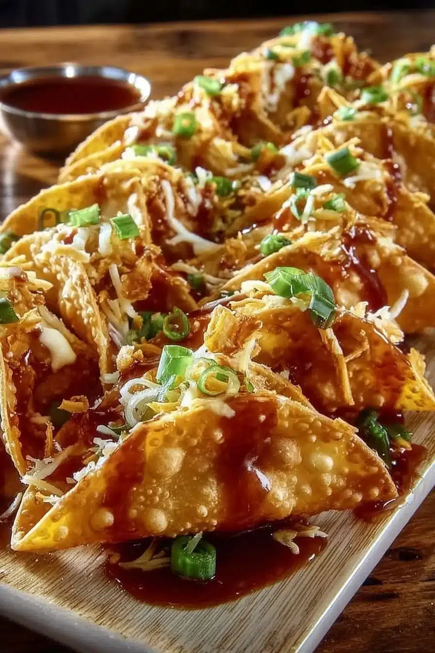 Applebee’s Chicken Wonton Tacos