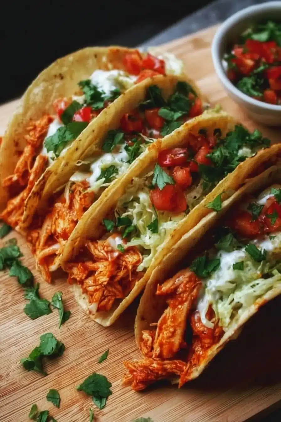 Crispy Chicken Tacos Recipe