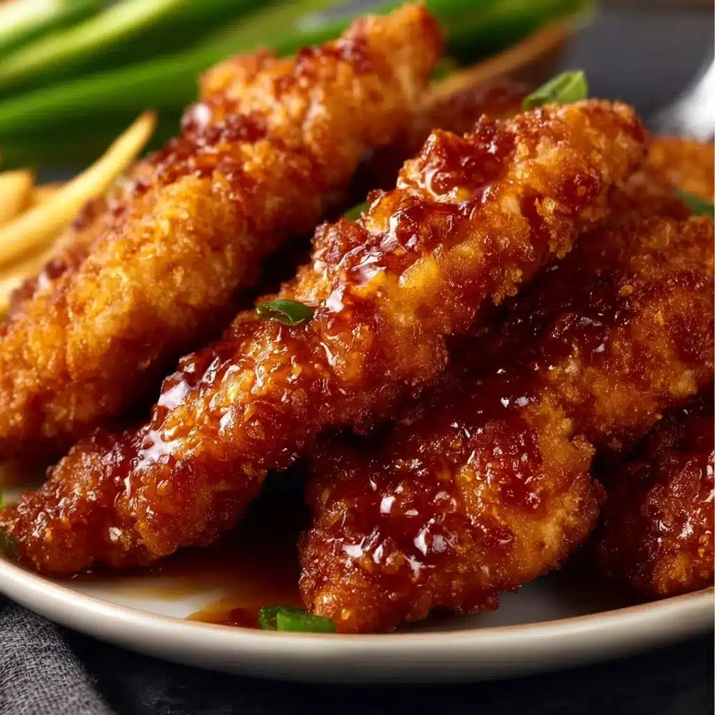 Crispy Honey Butter Chicken Tenders Recipe