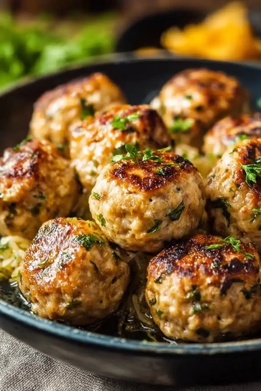 Delicious Baked Chicken Meatballs for Quick Weeknight Dinners