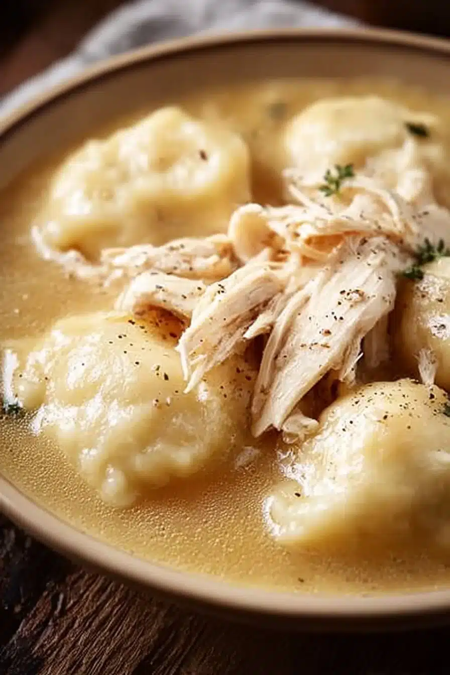 Delicious Cracker Barrel Chicken and Dumplings Recipe
