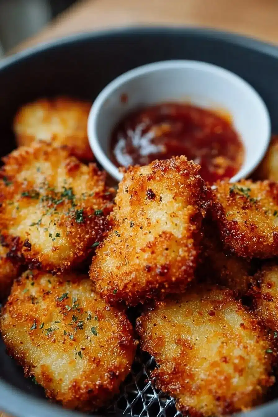 Easy Keto Chicken Nuggets in the Air Fryer
