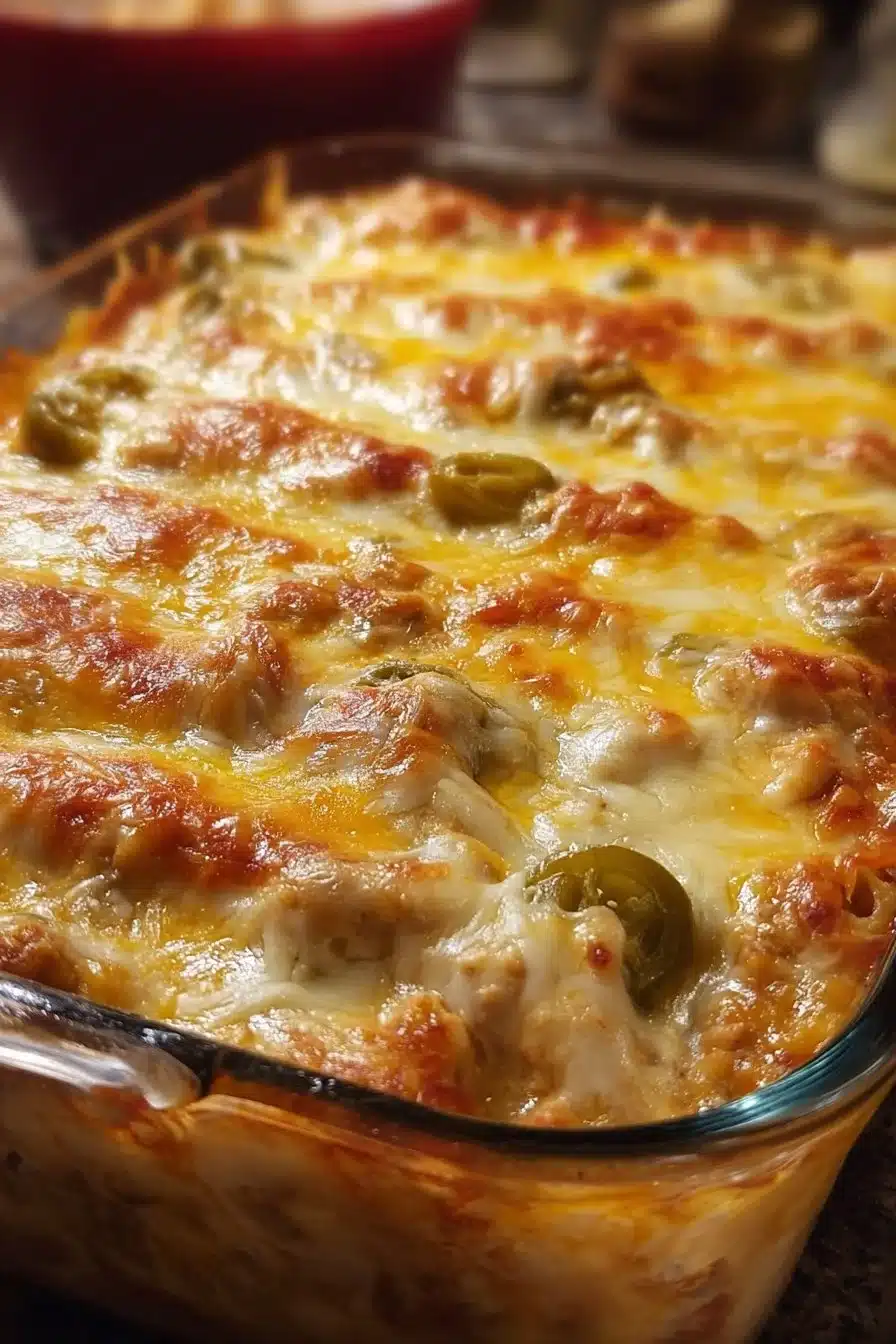 Green Chili Chicken Enchiladas