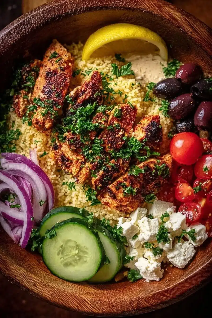 Mediterranean Chicken Bowl