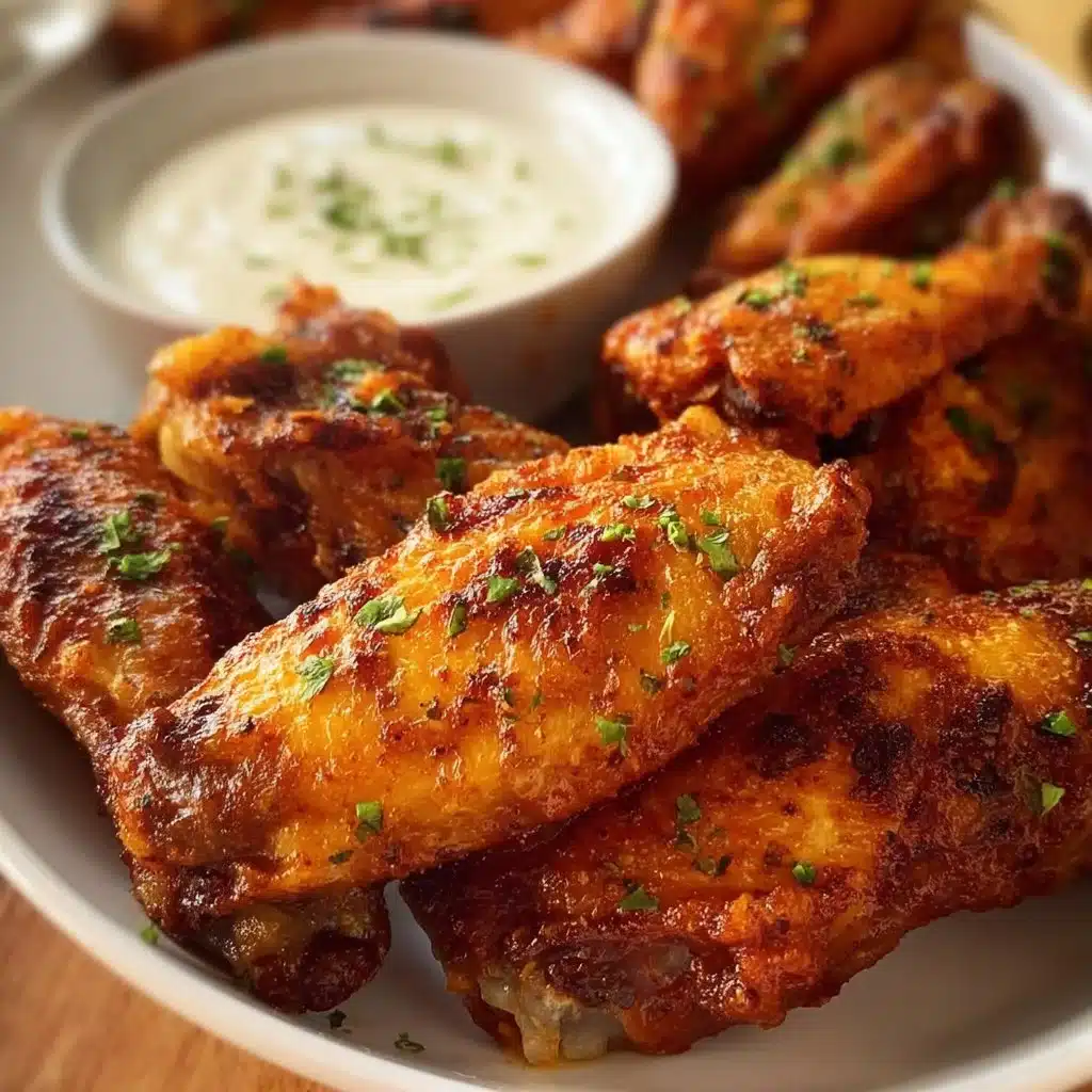 Crispy Oven-Baked Buffalo Wings