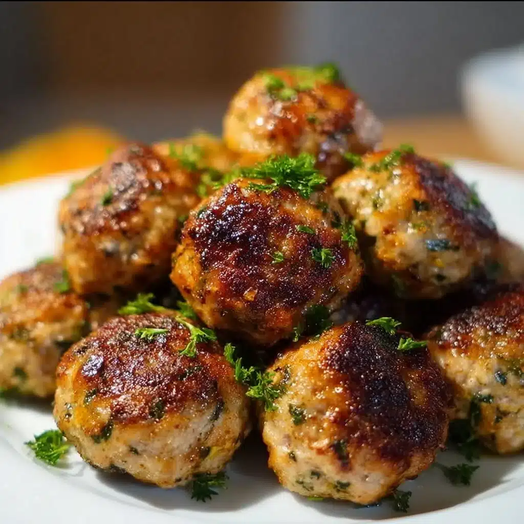 Ground Chicken Meatballs Recipe