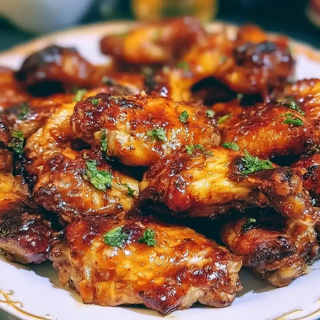 Honey Garlic Chicken Wings