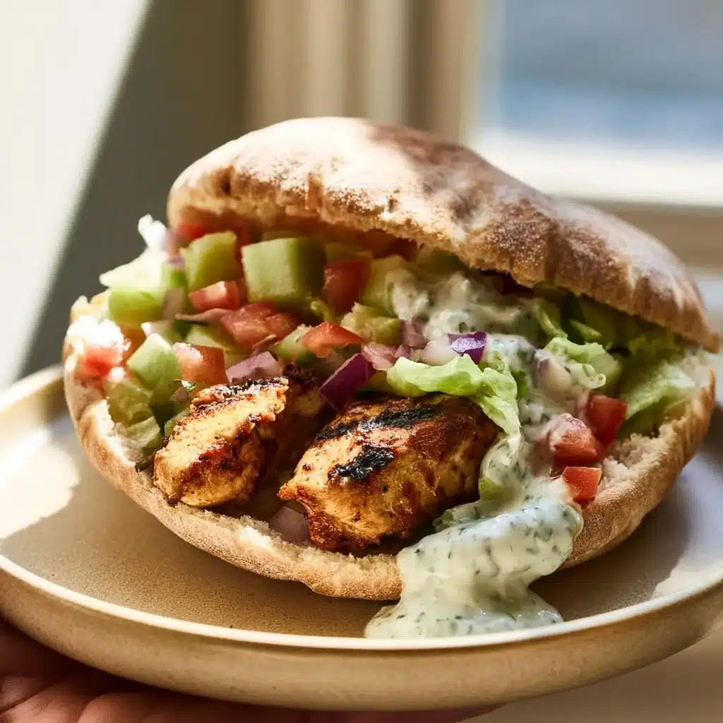 Sheet Pan Chicken Pitas